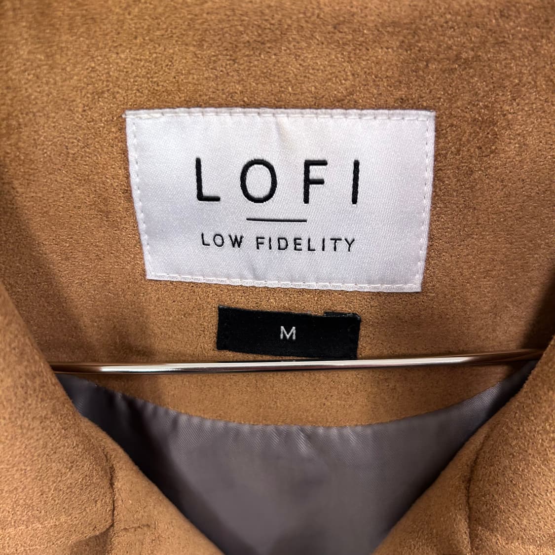 로파이 체스트포켓 버튼 미니멀 스웨이드 자켓 상품이미지3