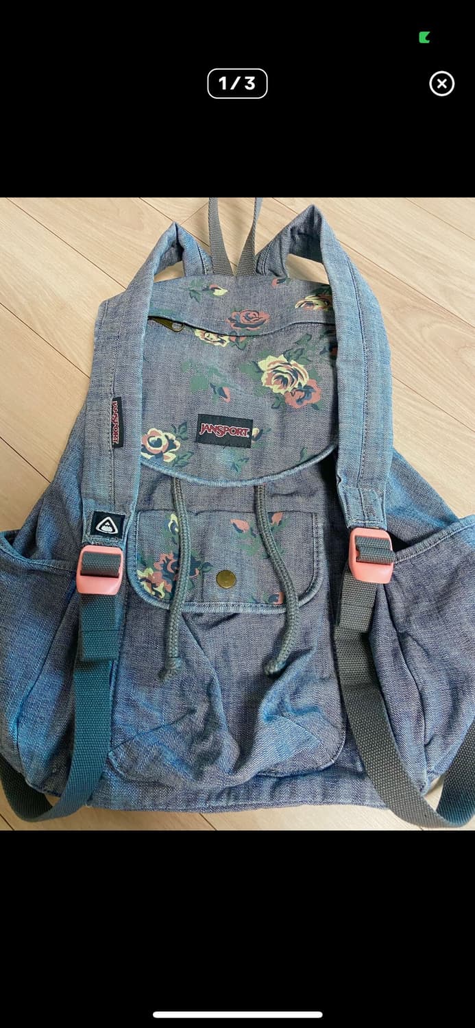 Jansport 잔스포츠 꽃무늬 백팩/배낭 상품이미지4