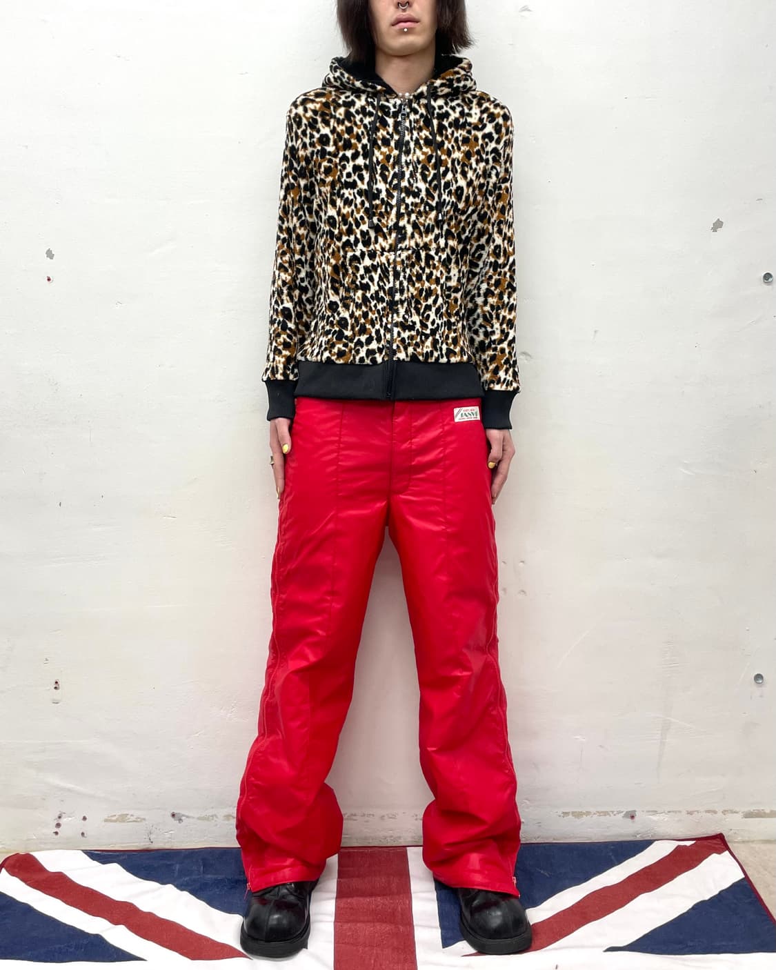 Leopard Fur Hooded Zip-Up 상품이미지4