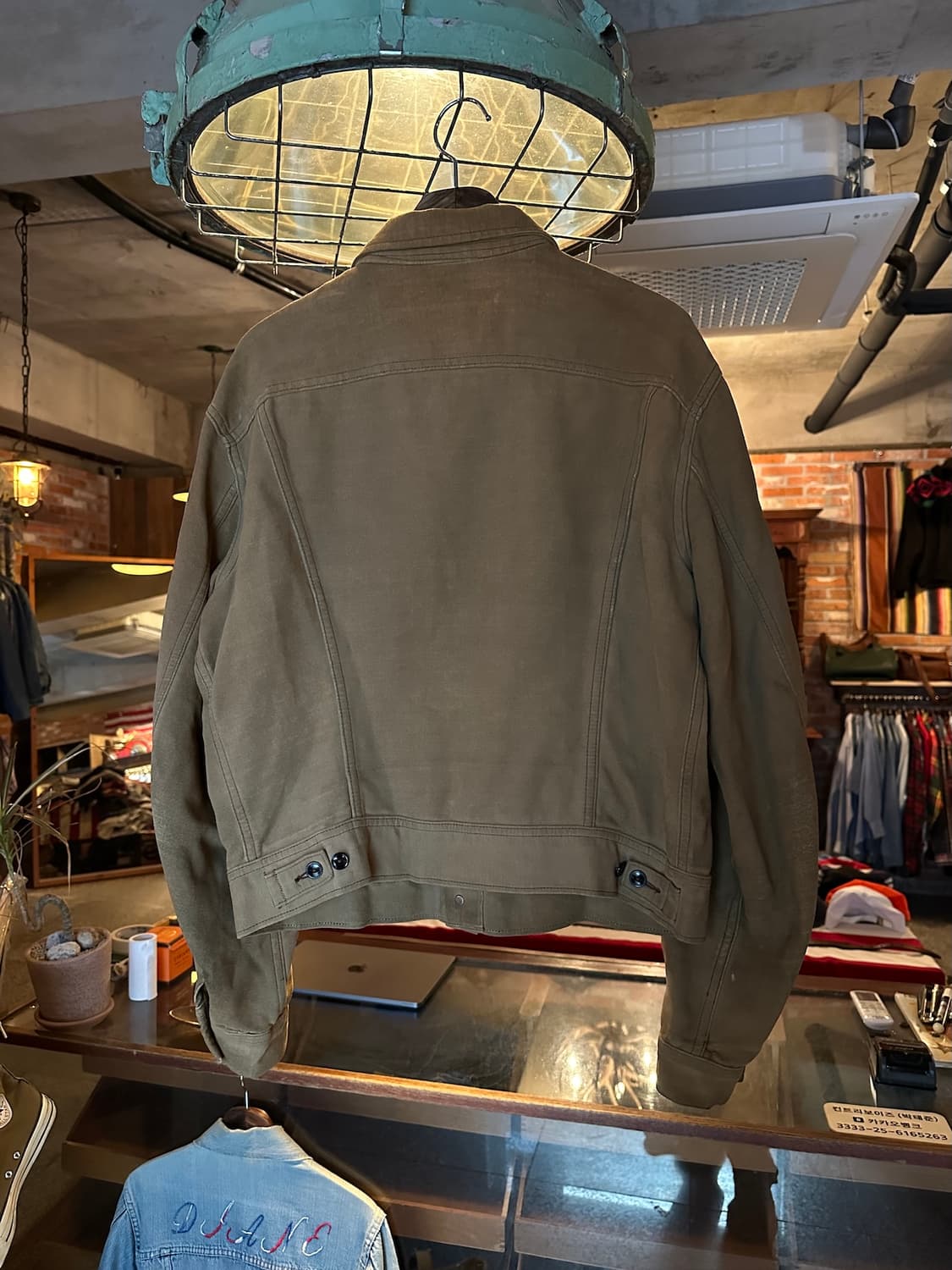 70s USA LEE 빈티지 리 몰스킨 트러커 자켓 101j 220j 상품이미지5