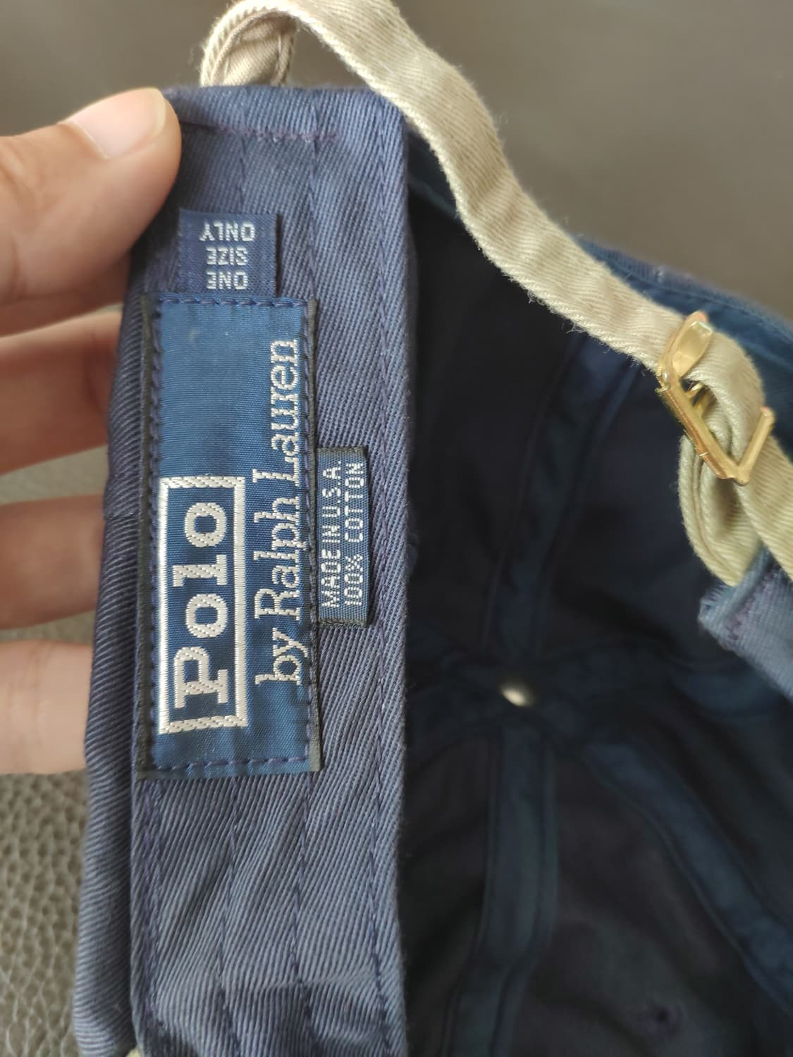 90s 폴로 랄프로엔 볼캡 usa made 상품이미지3