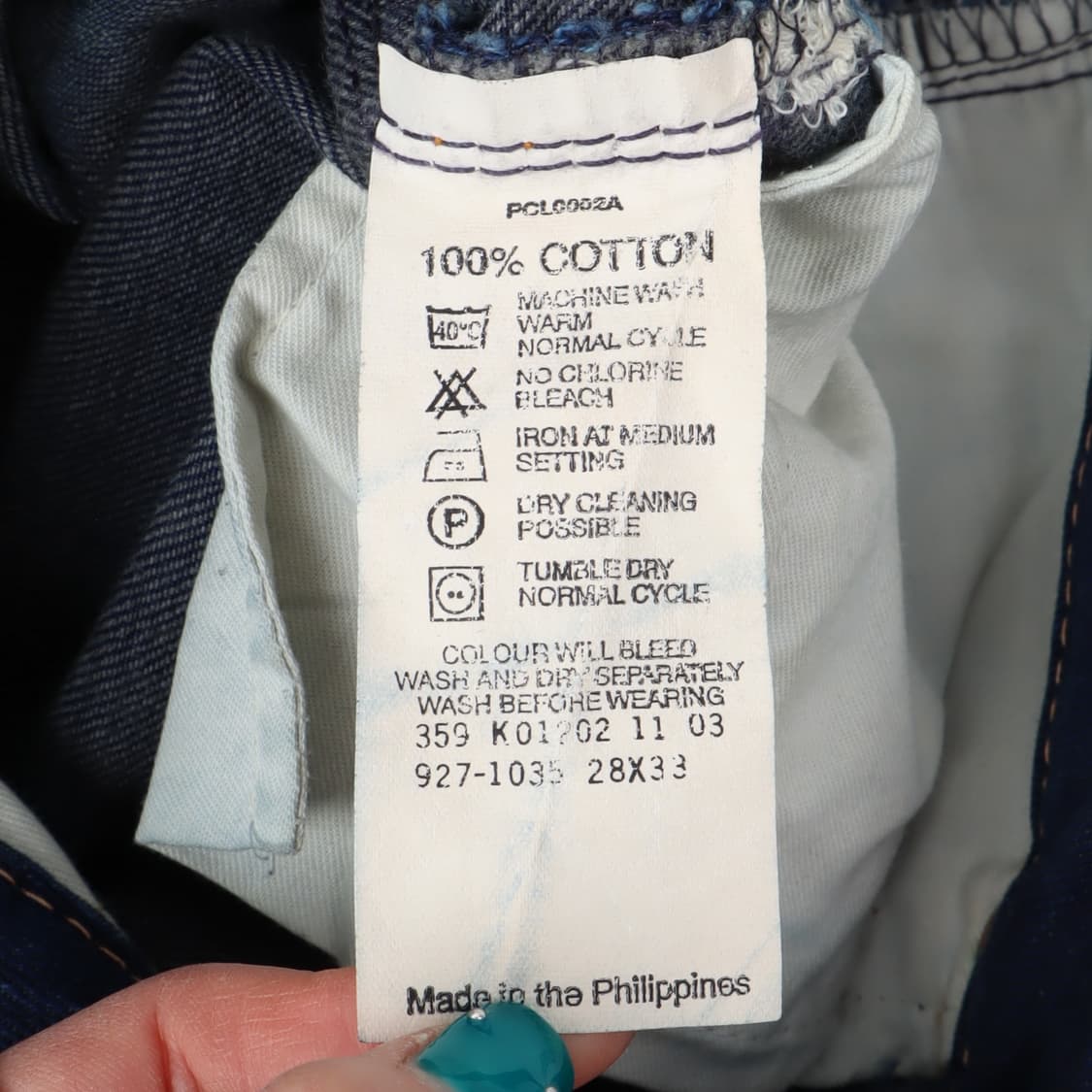 리바이스 927 부츠컷 데님팬츠 상품이미지7