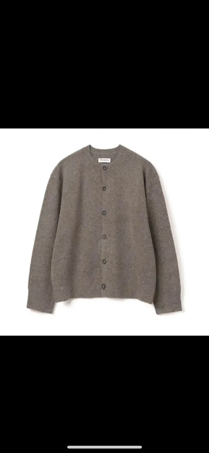(M) 밀로아카이브 크롭 무브 가디건 블루그레이, 브라운 2종 상품이미지1