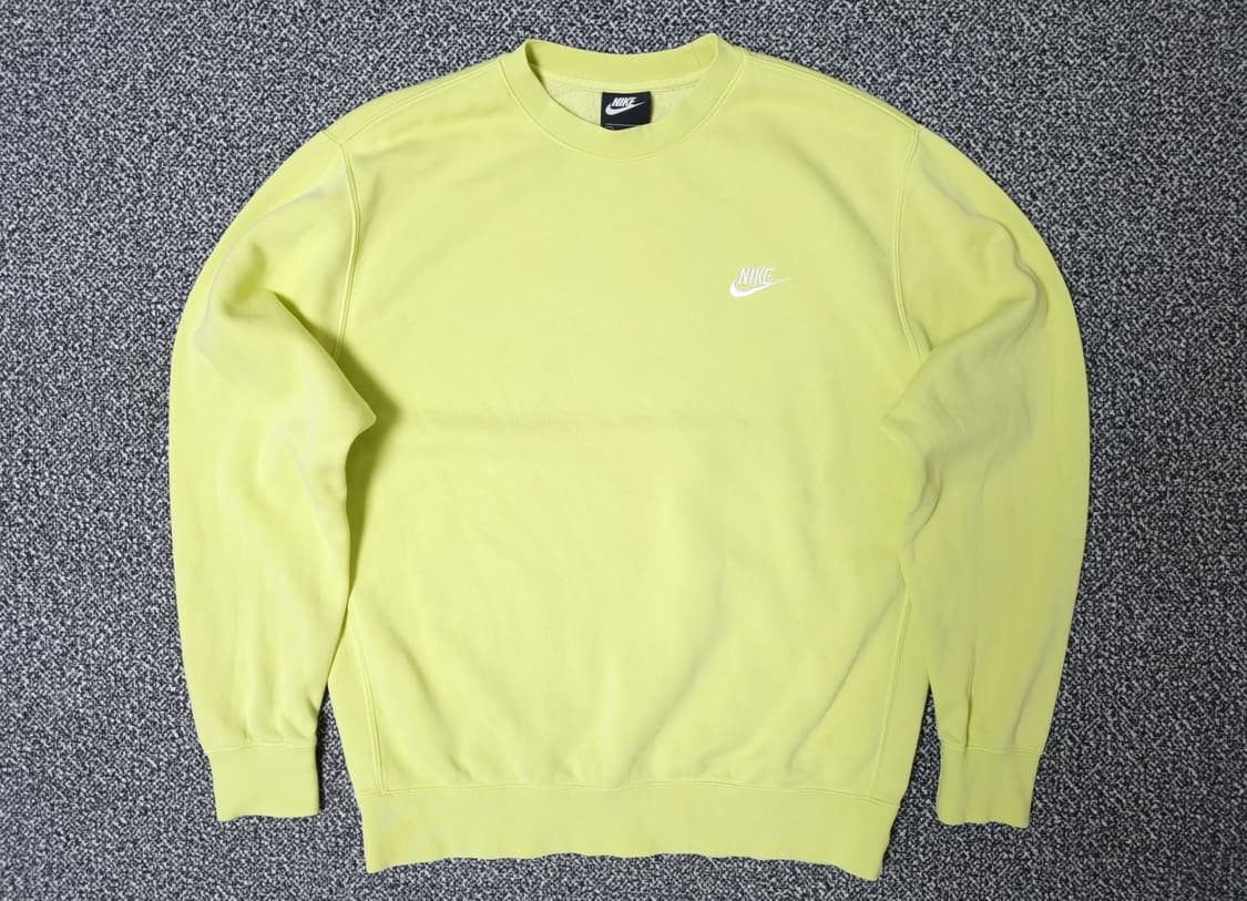 [무료배송][105]나이키 남성용 기모 맨투맨 긴팔티 상품이미지1