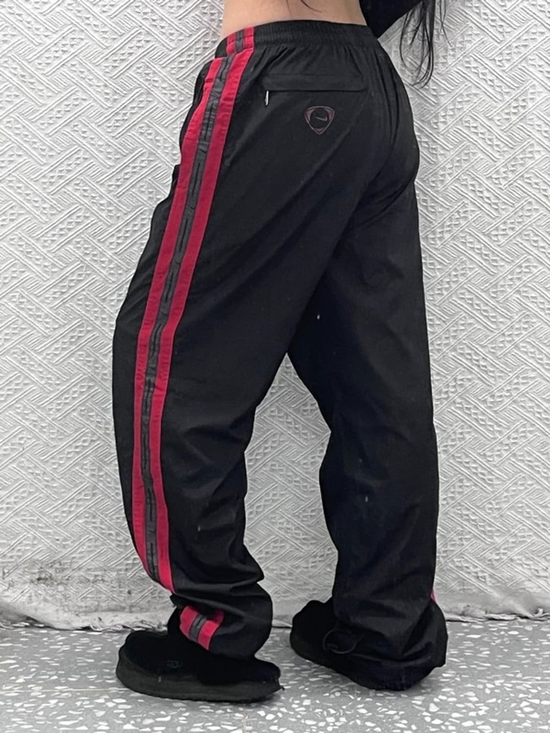 나이키 레트로 00's 라인 바람막이 조거 트랙팬츠 XL C09026 상품이미지2