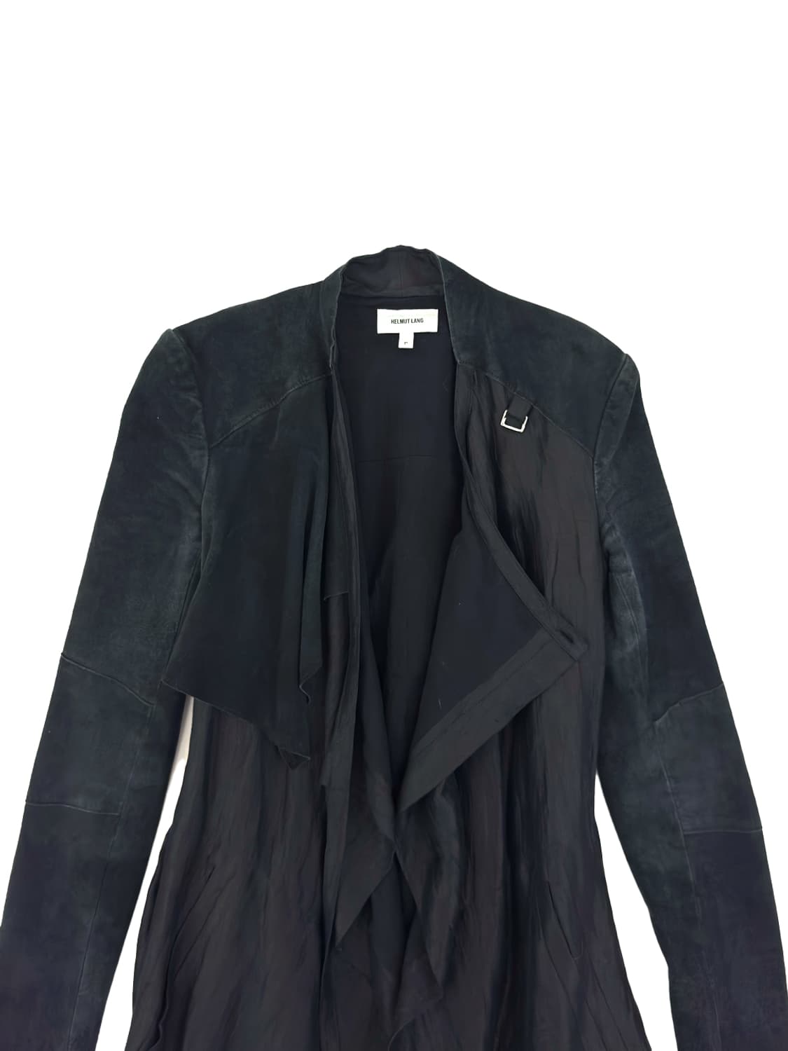 Helmut Lang Draped Suede Coat/ P 상품이미지5