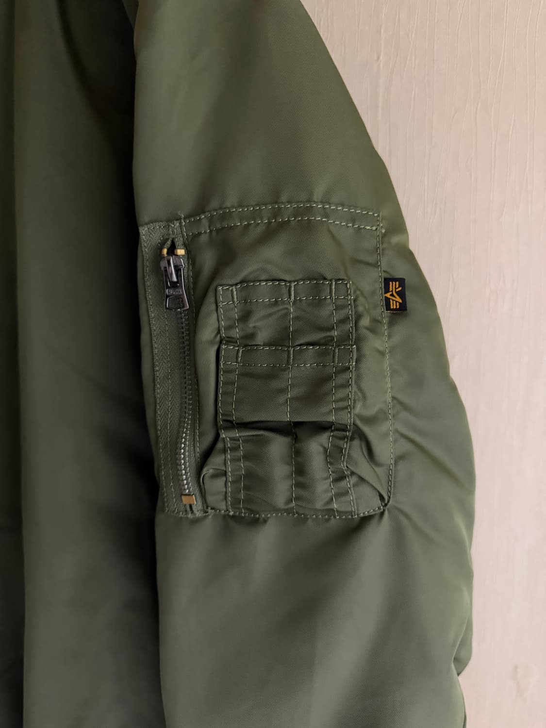 알파인더스트리 ma-1 세이지그린 XXL 상품이미지3