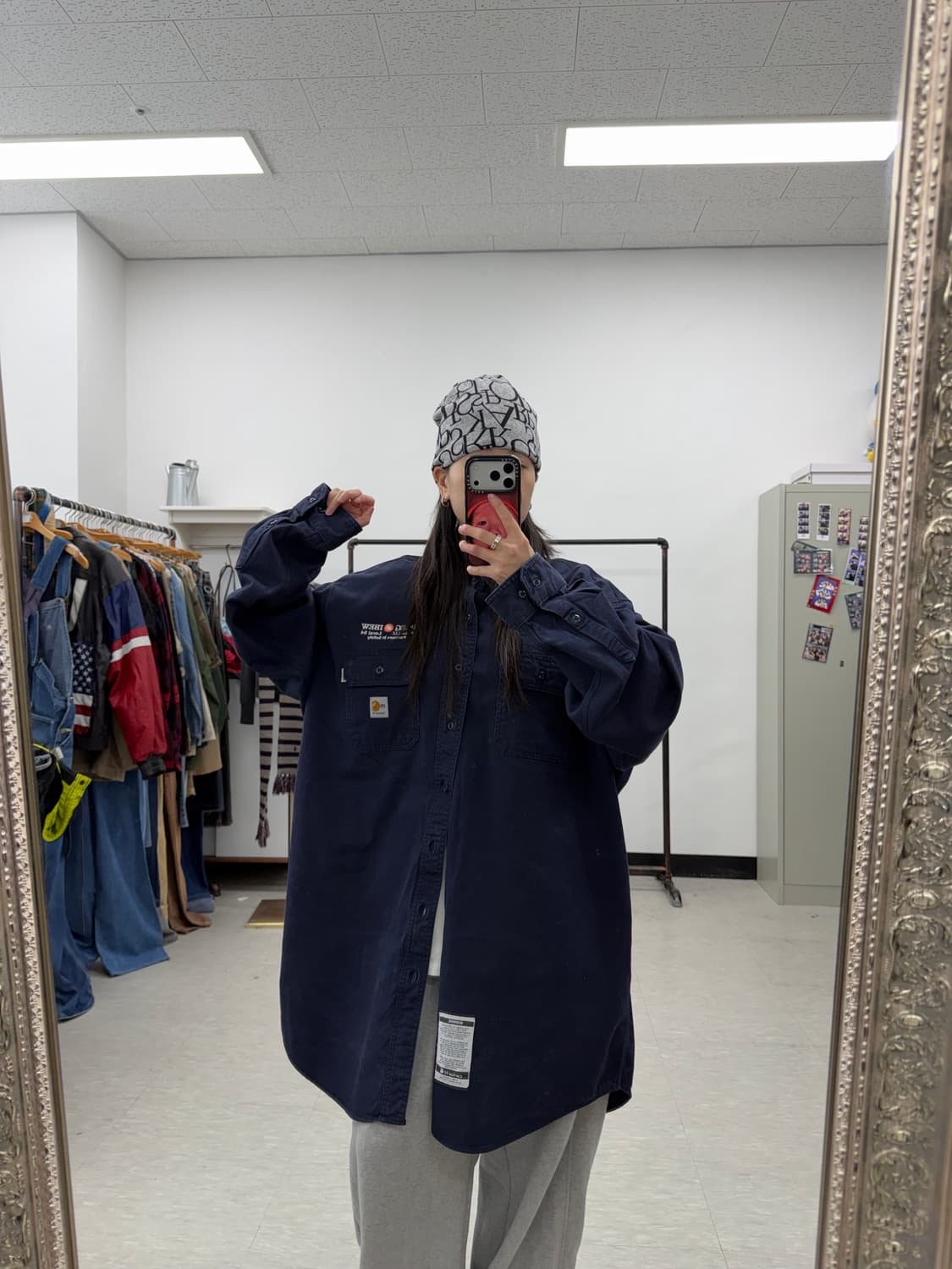  Carhartt 워크 셔츠 상품이미지1