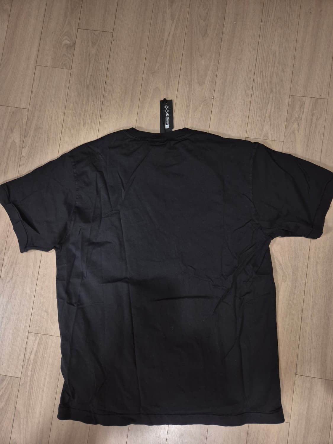 [새상품/XL] 스톤아일랜드 패치로고 티셔츠 블랙 상품이미지4