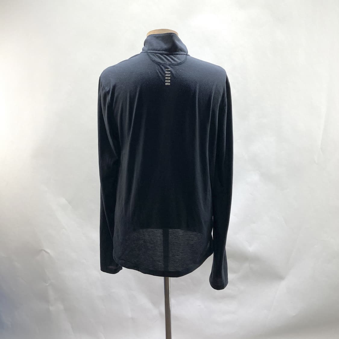 언더아머 남성 스포츠 반집업긴팔 블랙 M  상품이미지3