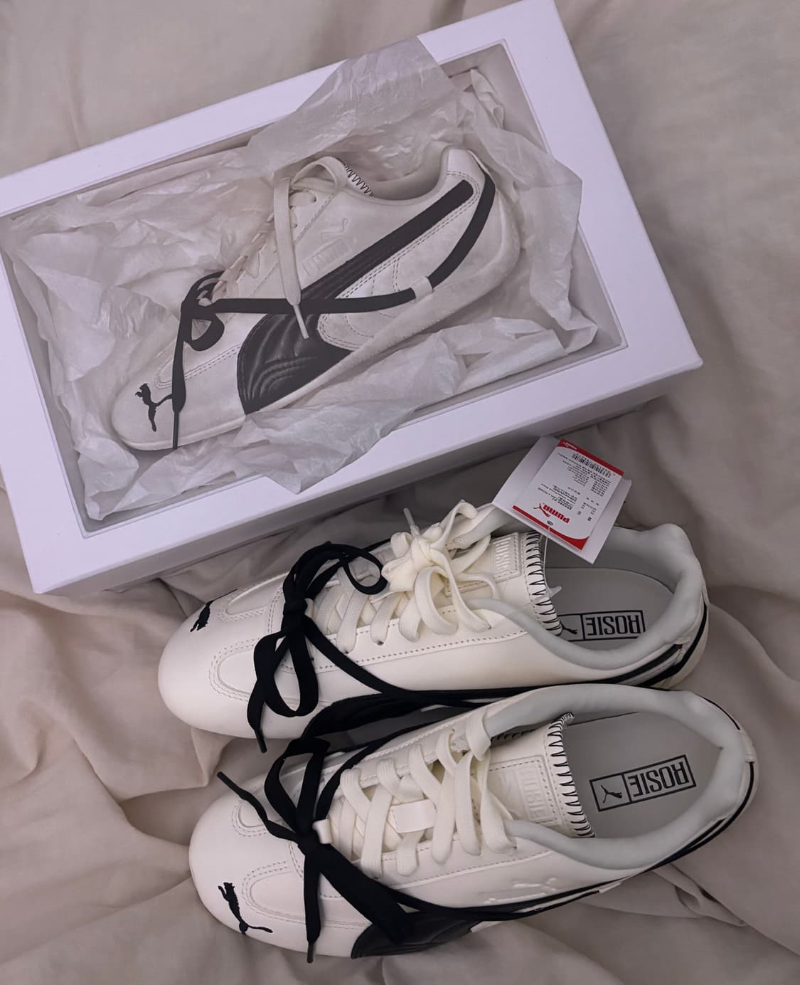 퓨마x로제 스피드캣 250 웜화이트 상품이미지1