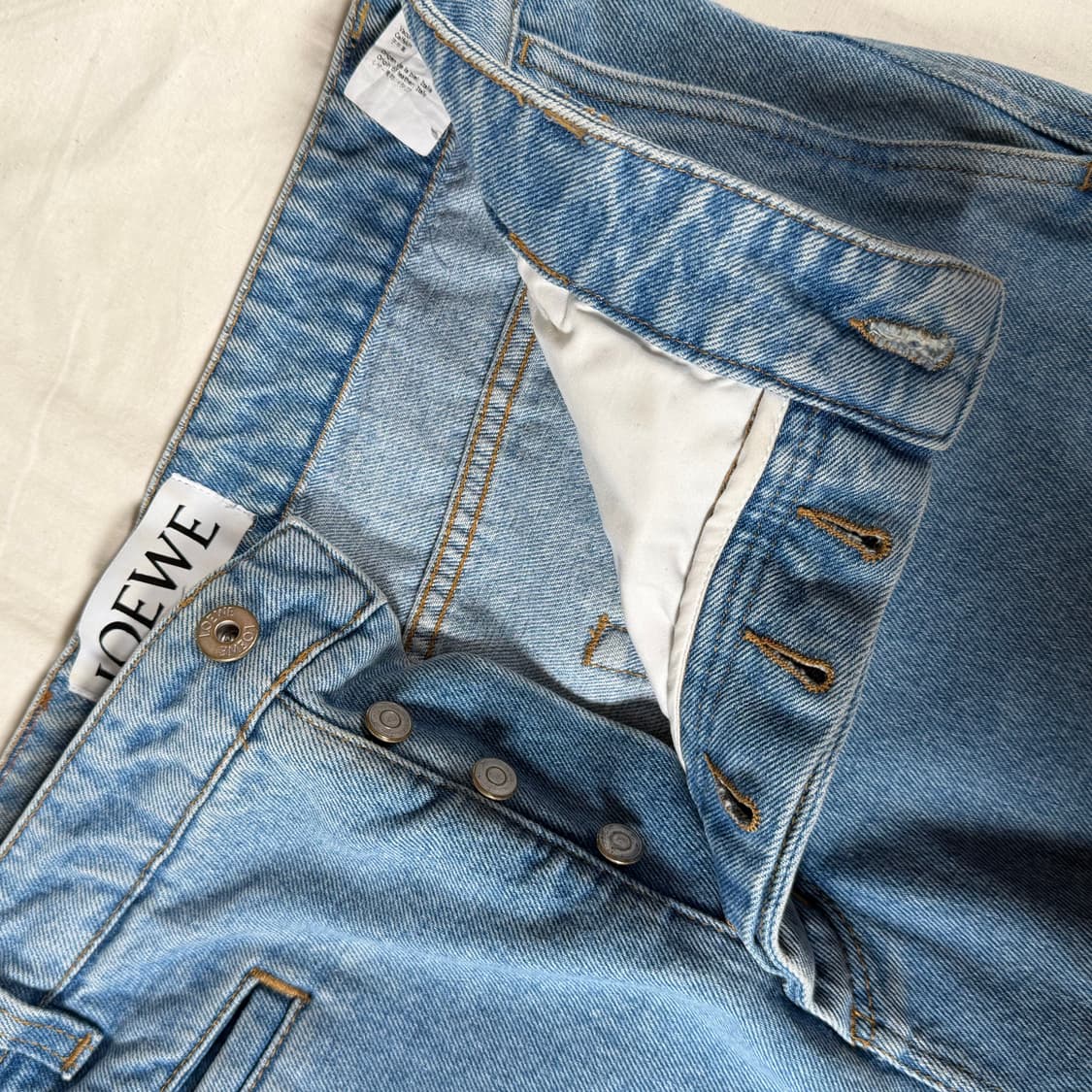 Loewe 로에베 피셔맨 데님 청바지 상품이미지4