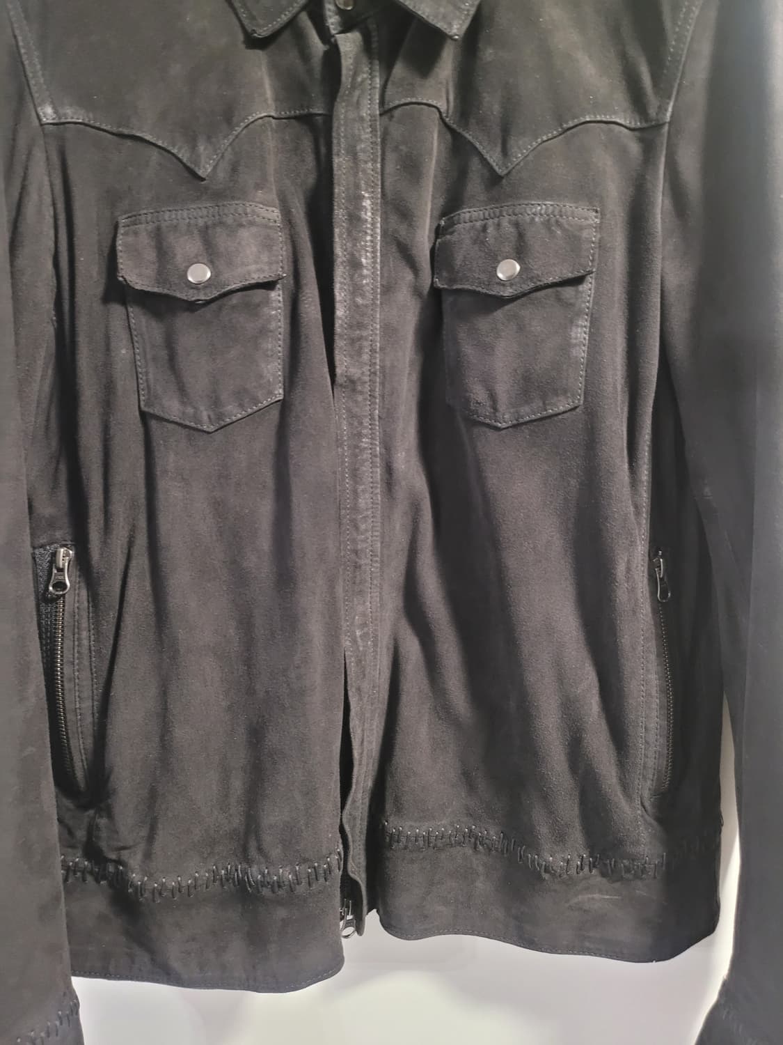 105 이태리 리얼 스웨이드 자켓  상품이미지3