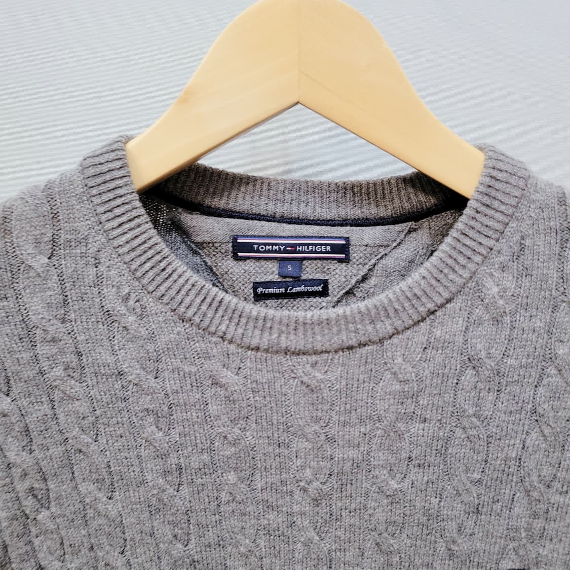 S) 타미힐피거 케이블 니트  상품이미지4