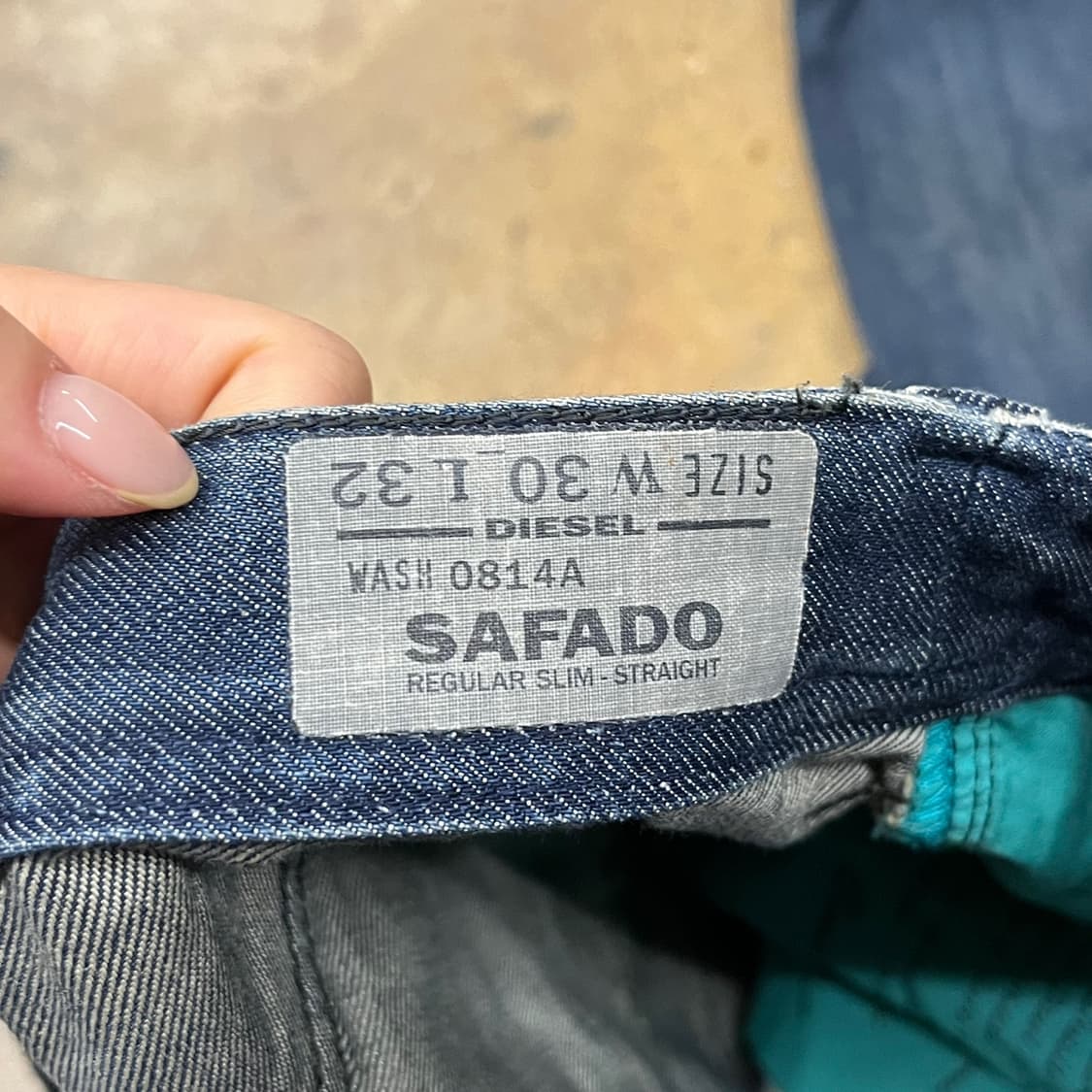 [정품/30] 디젤 청바지 데님 워싱진 b16 상품이미지5