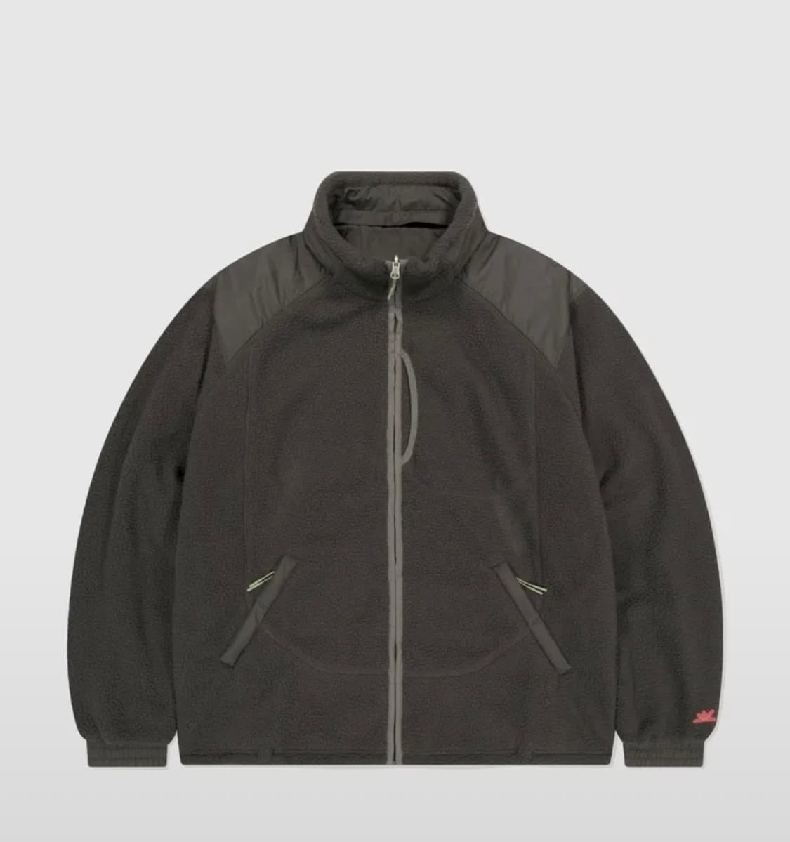 SUNLOVE 썬러브 리버시블 플리스 차콜 라지 상품이미지1