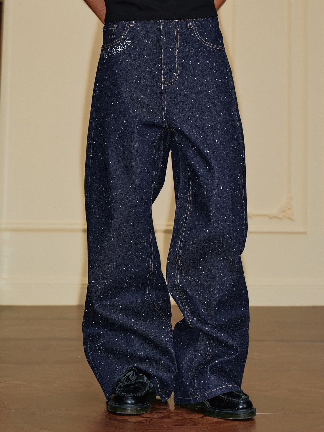 YAD crew 별빛 스트레이트 팬츠 상품이미지4