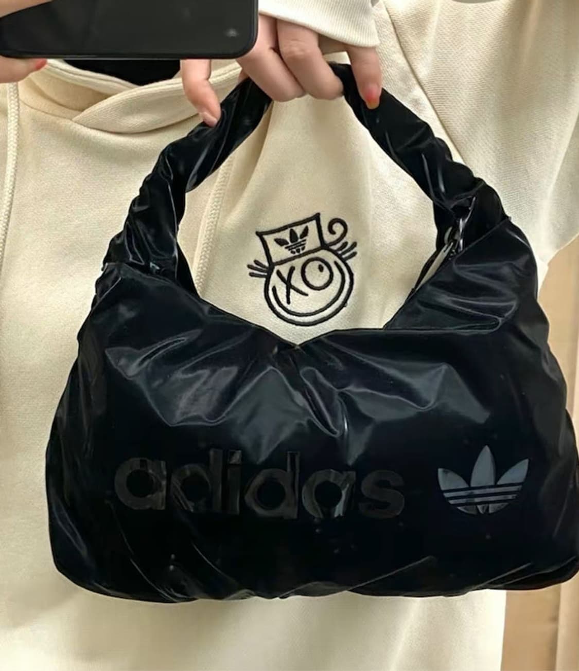 이디다스 블랙 숄더백 상품이미지1