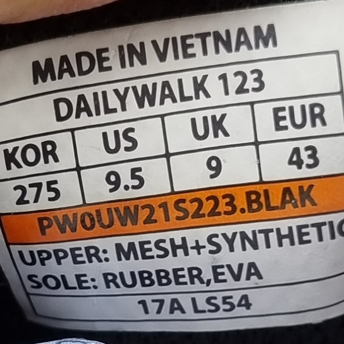 프로스펙스 데일리워크 남성운동화275 상품이미지6