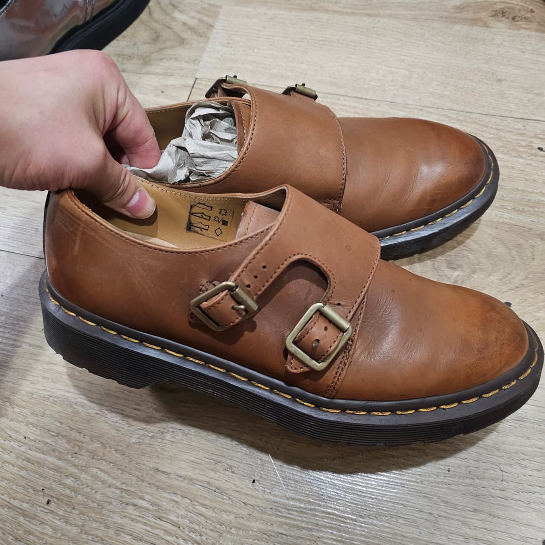 DR.MARTENS Jules Milled Double Monk-Stra 상품이미지2