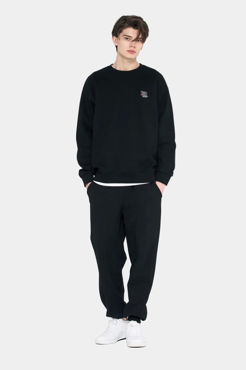 KEEK 키크 더기 맨투맨 블랙 M 상품이미지4