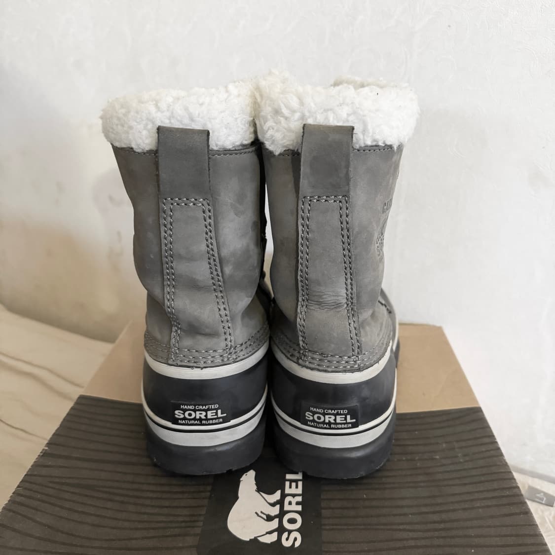 [240] 소렐 카리부 캠핑 낚시 등산 글래핑 레져 부츠 방한화 USA7 상품이미지5