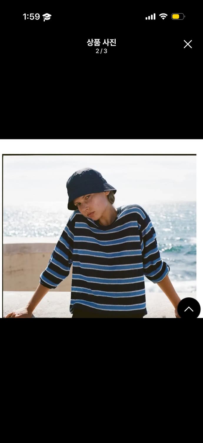 낫띵리튼 캠프 버킷햇 네이비 M 상품이미지1