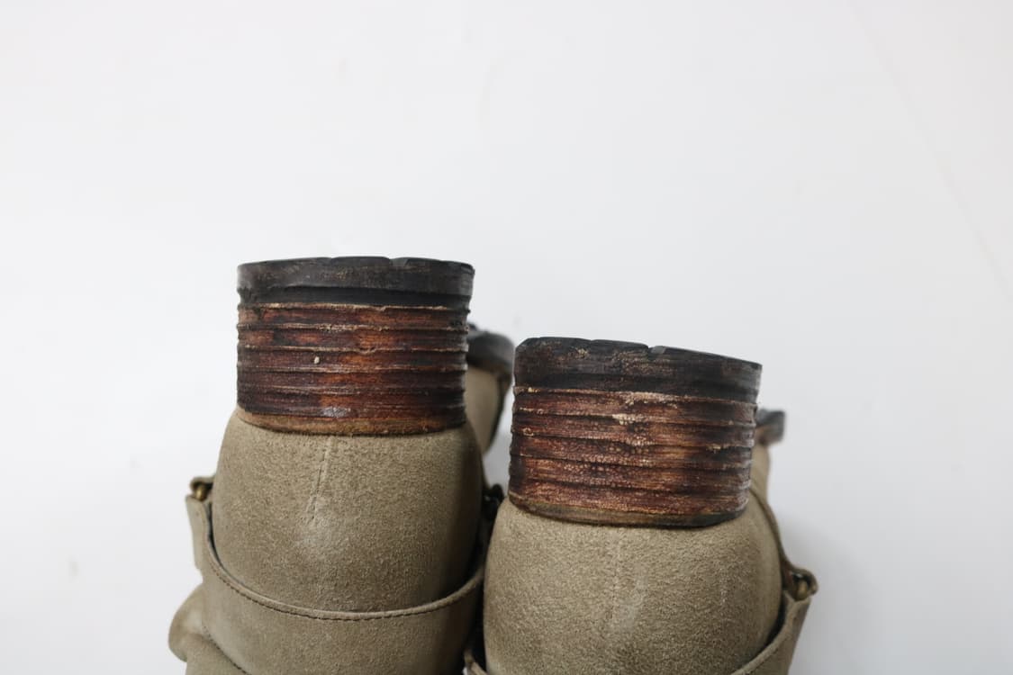 훕데두 주름 레더 엔지니어 부츠 상품이미지6