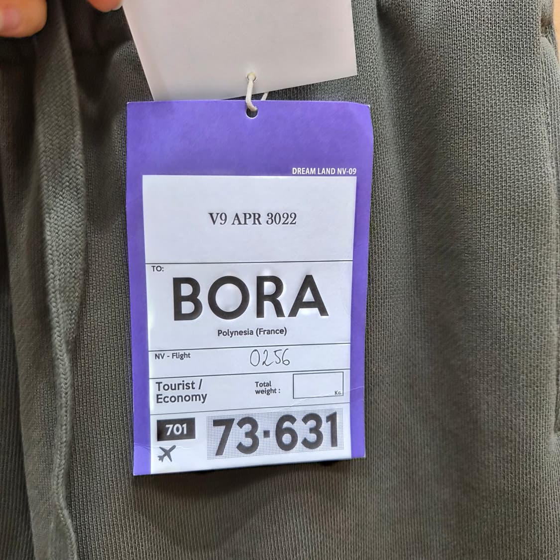 애프터프레이 와이드 스웨트 카고 쇼츠 상품이미지2