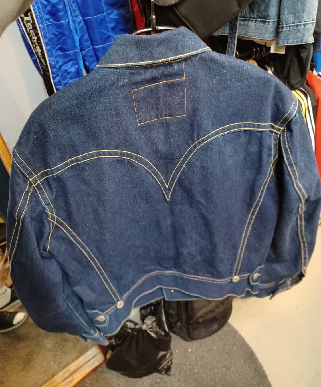 리바이스 스티치 웨스턴 데님자켓 L 상품이미지4