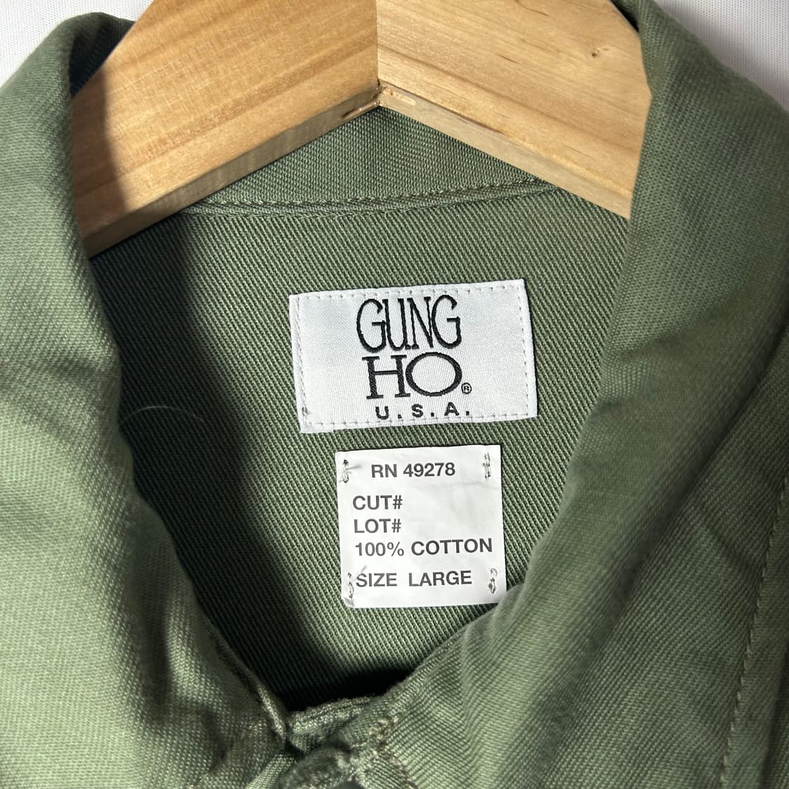[GUNG HO] 궁호 밀리터리 투포켓 반팔 셔츠 상품이미지4