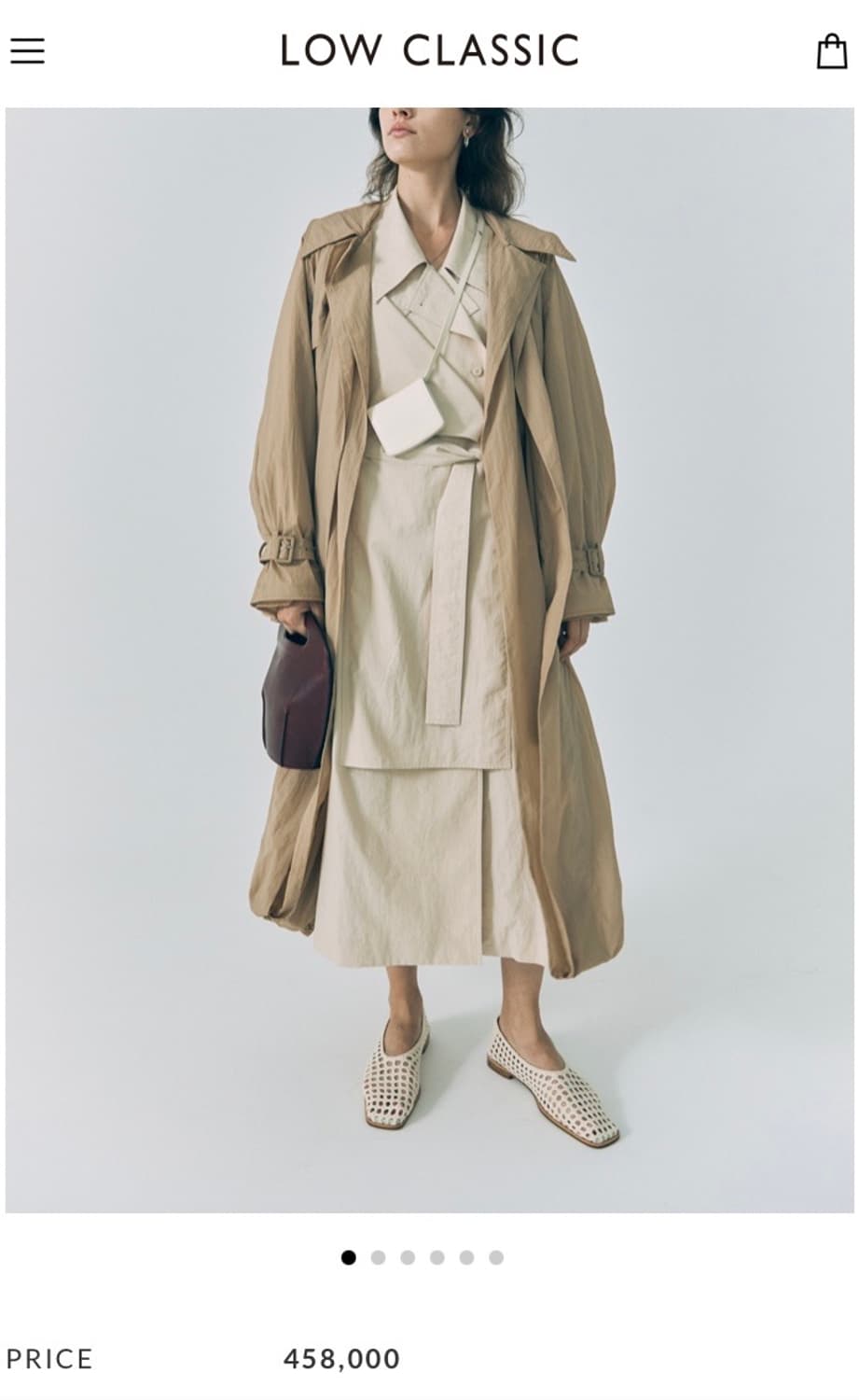 로우클래식 트렌치 코트 상품이미지1