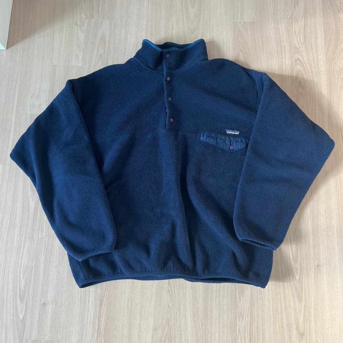 [2XL] 90s usa 빈티지 파타고니아 신칠라 네이비 상품이미지1