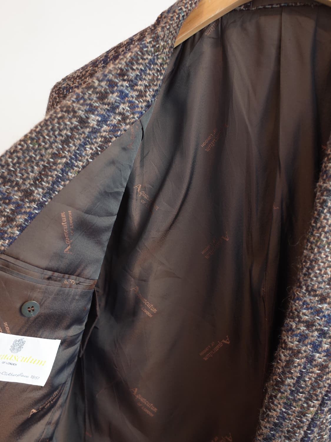Aquascutum 아쿠아스큐텀 울 트위드자켓 상품이미지6