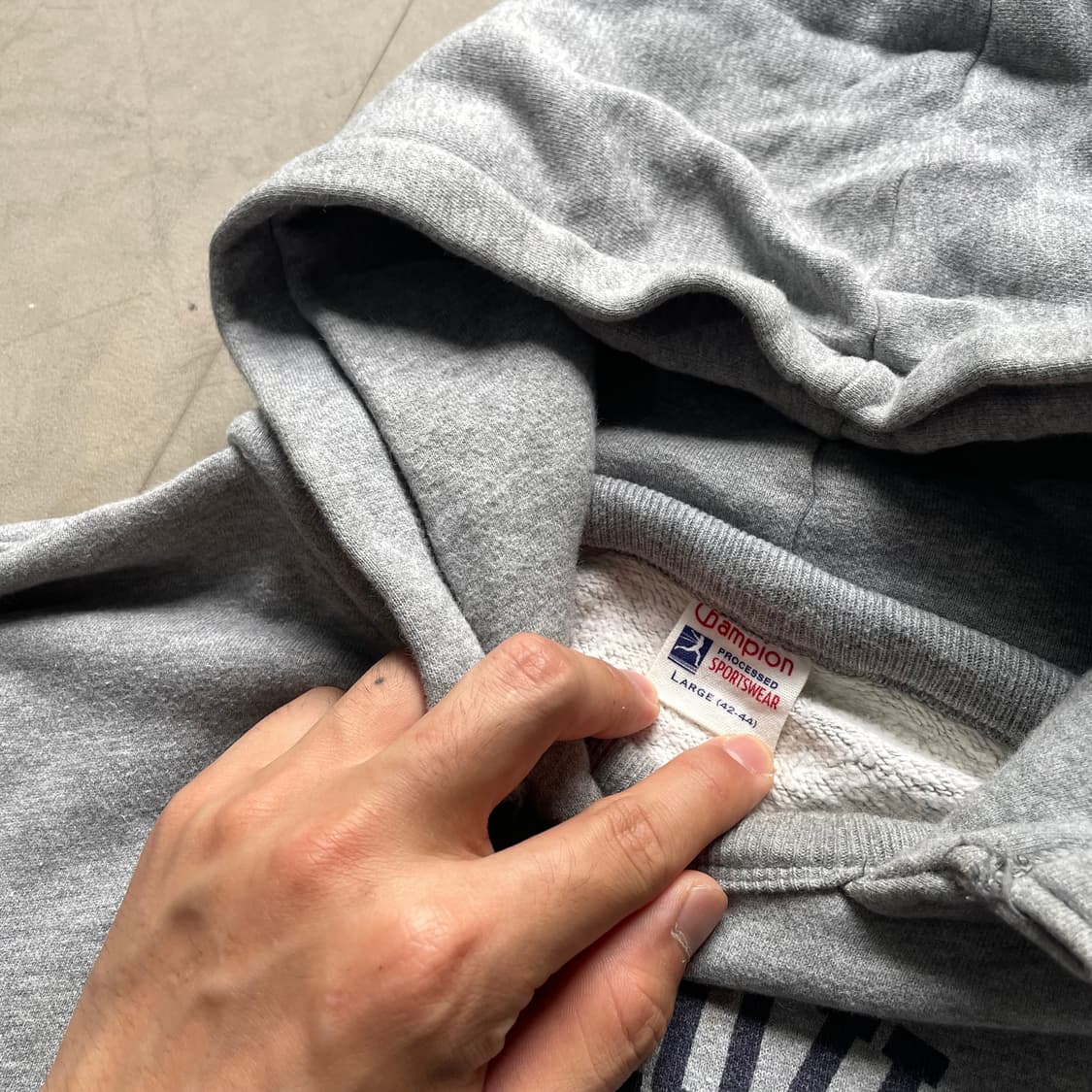 50s 복각 Champion 후디 상품이미지2