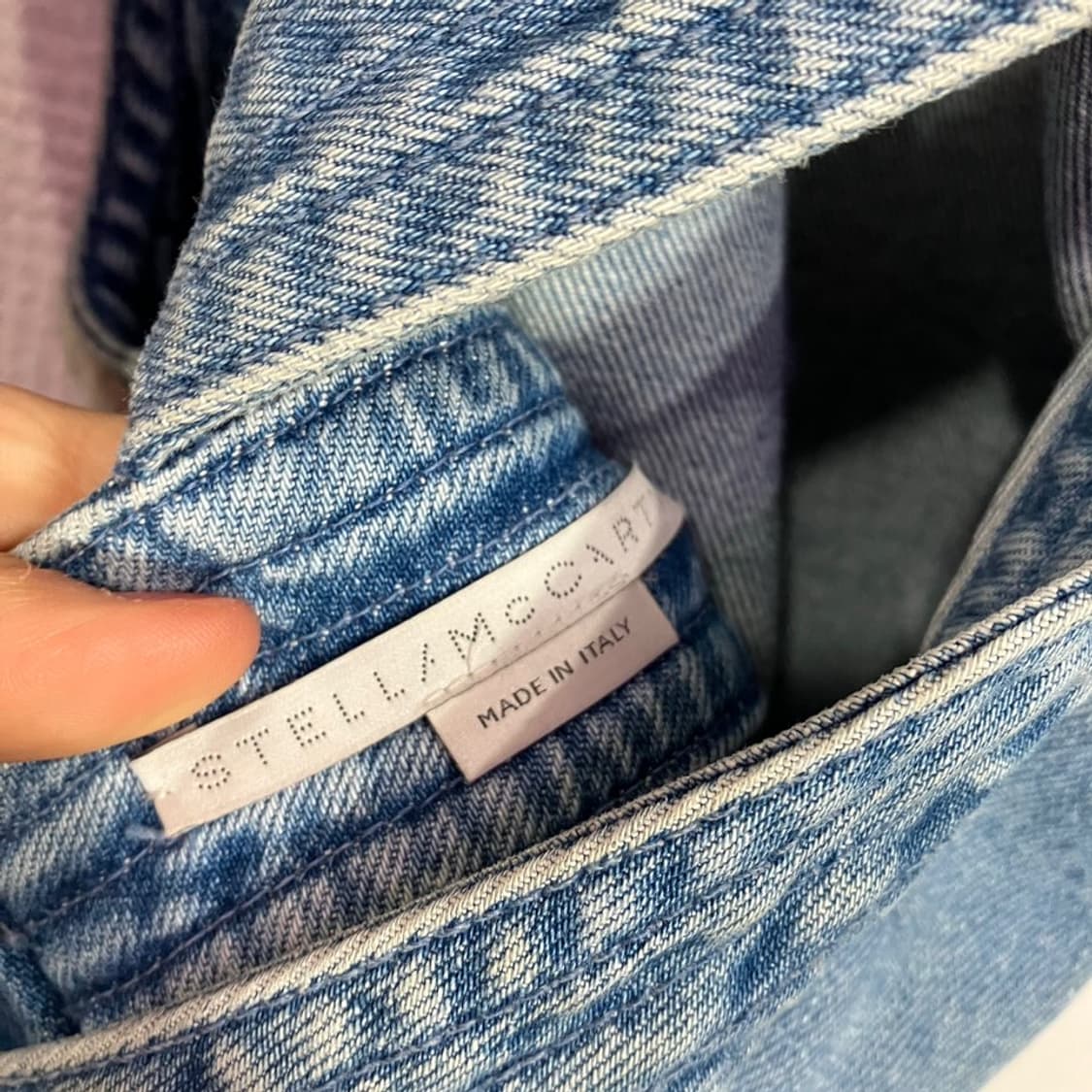 Stell mccart 멜빵 데님 원피스 상품이미지5