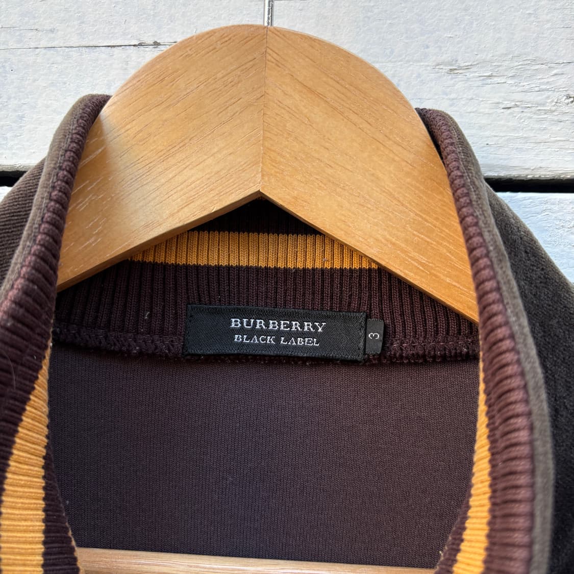Burberry 버버리 벨벳 집업 져지 상품이미지4