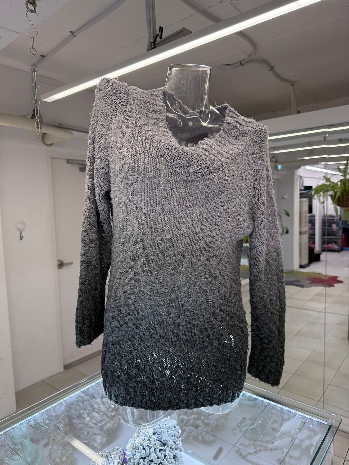 gradation grunge knit 상품이미지2