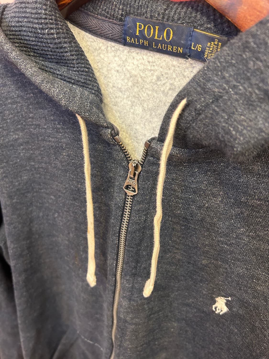 폴로 랄프 로렌 후드 집업 상품이미지4