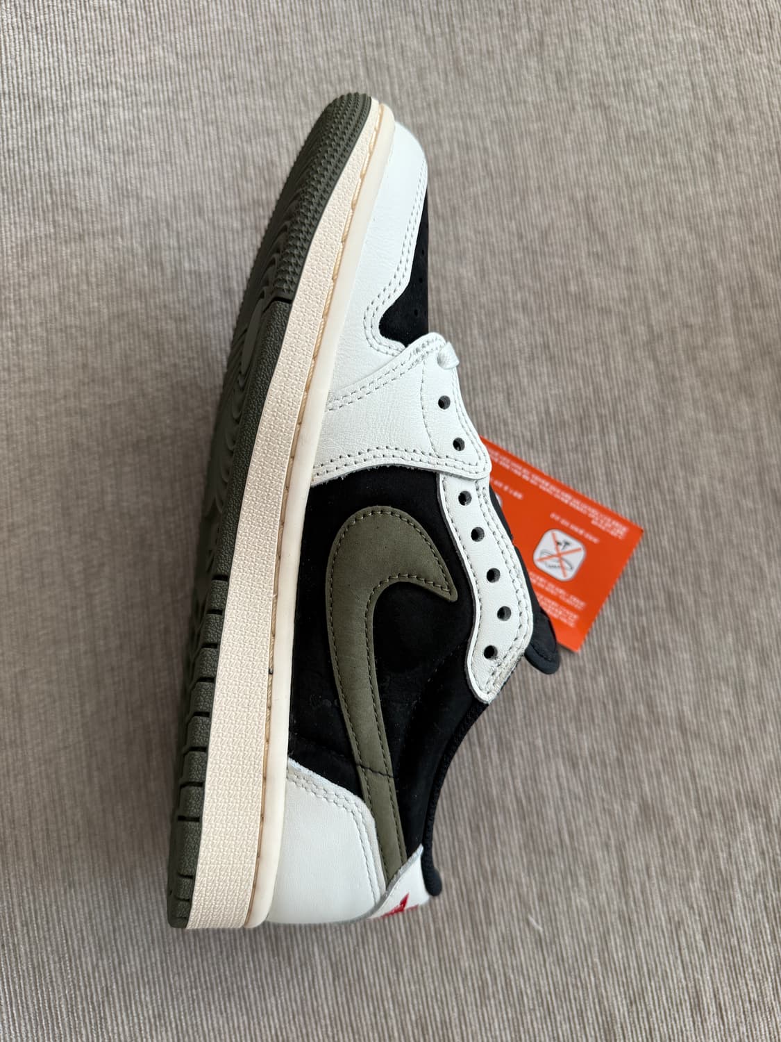W230 조던 1 x 트래비스 스캇 레트로 로우 OG SP 미디움 올리브 상품이미지7
