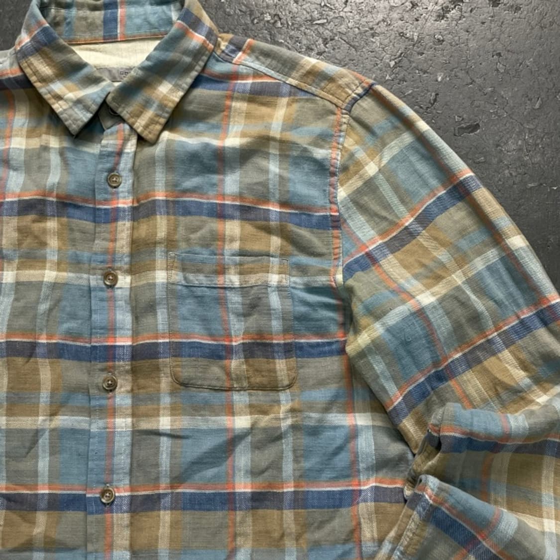 100 시리즈 체크셔츠 상품이미지2