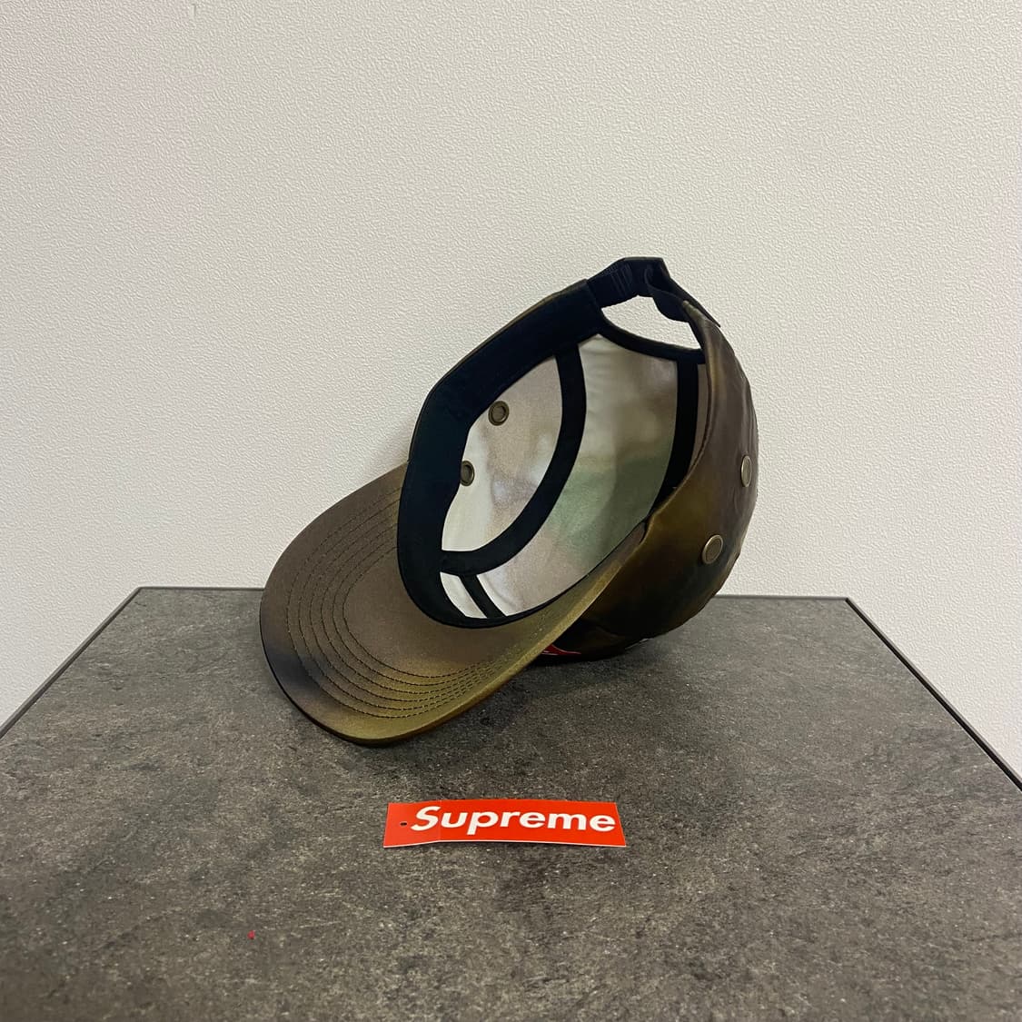 (OS) 슈프림 박스로고 캠프캡 모자 사틴 카모 상품이미지6