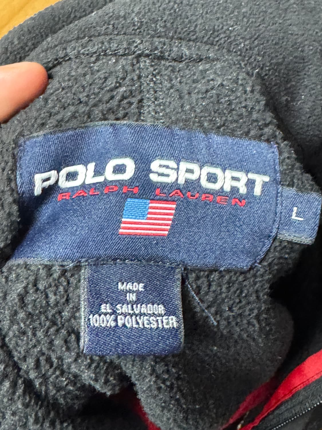 [L] 폴로 스포츠 POLO SPORTS 후리스 팝니다 상품이미지3
