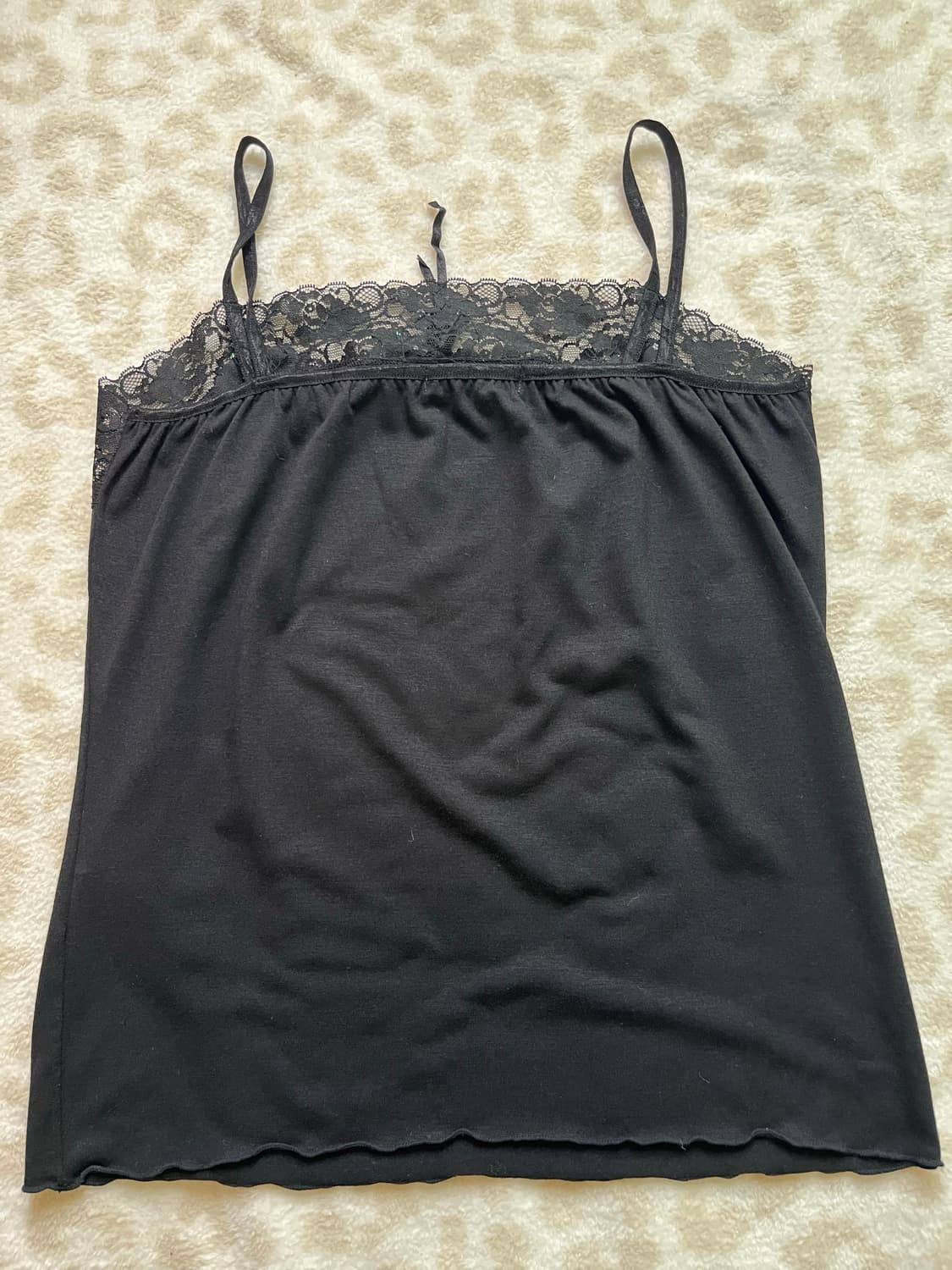 Black lace ribbon sleeveless 상품이미지4