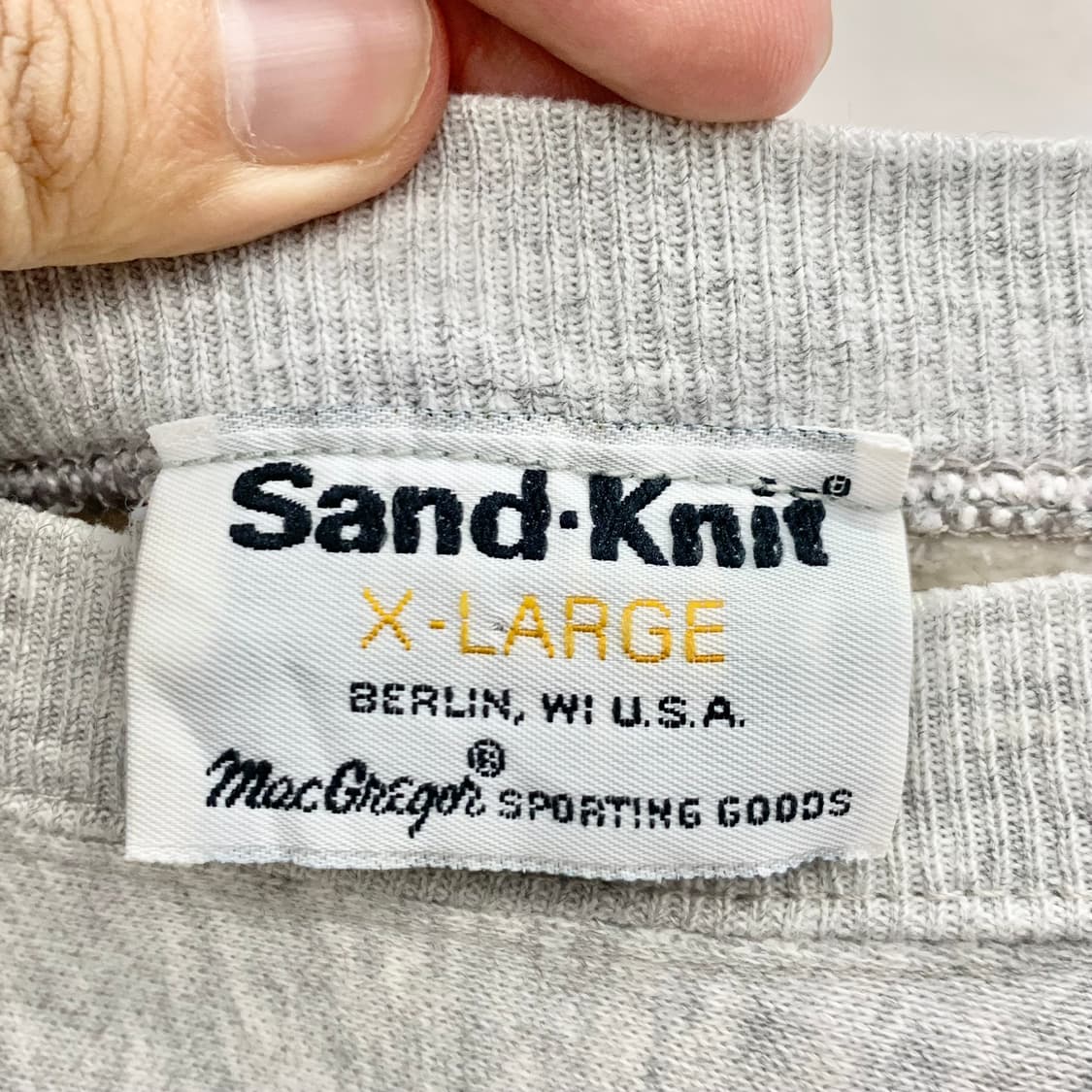80's Sand-Kint 샌드니트 스웻셔츠   상품이미지5