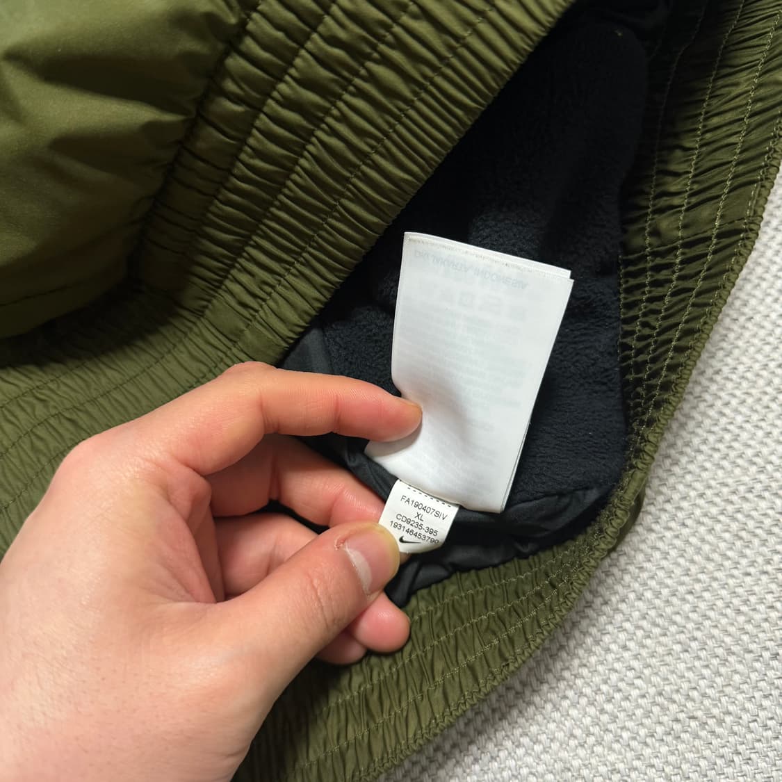 나이키 빅로고 신세틱필 봄버자켓 상품이미지5