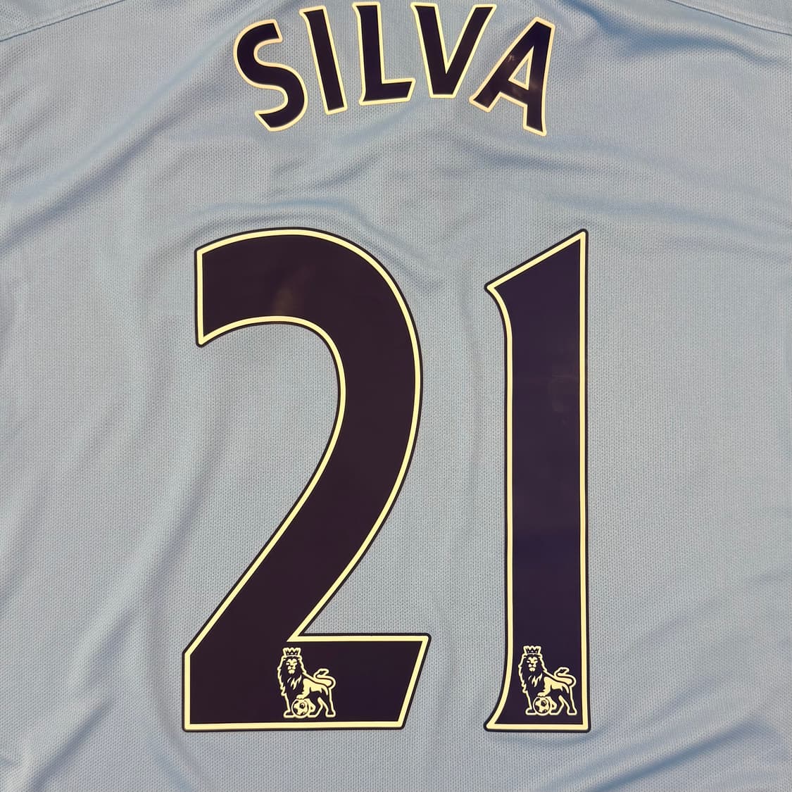 15-16 맨시티 홈 다비드 실바 유니폼 상품이미지2