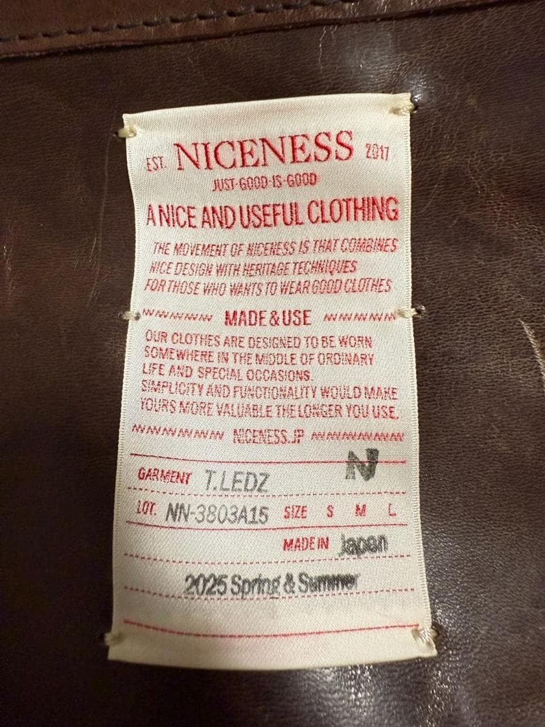 25ss "T.LEDZ" Shoulder Tote Bag (말가죽) 상품이미지4