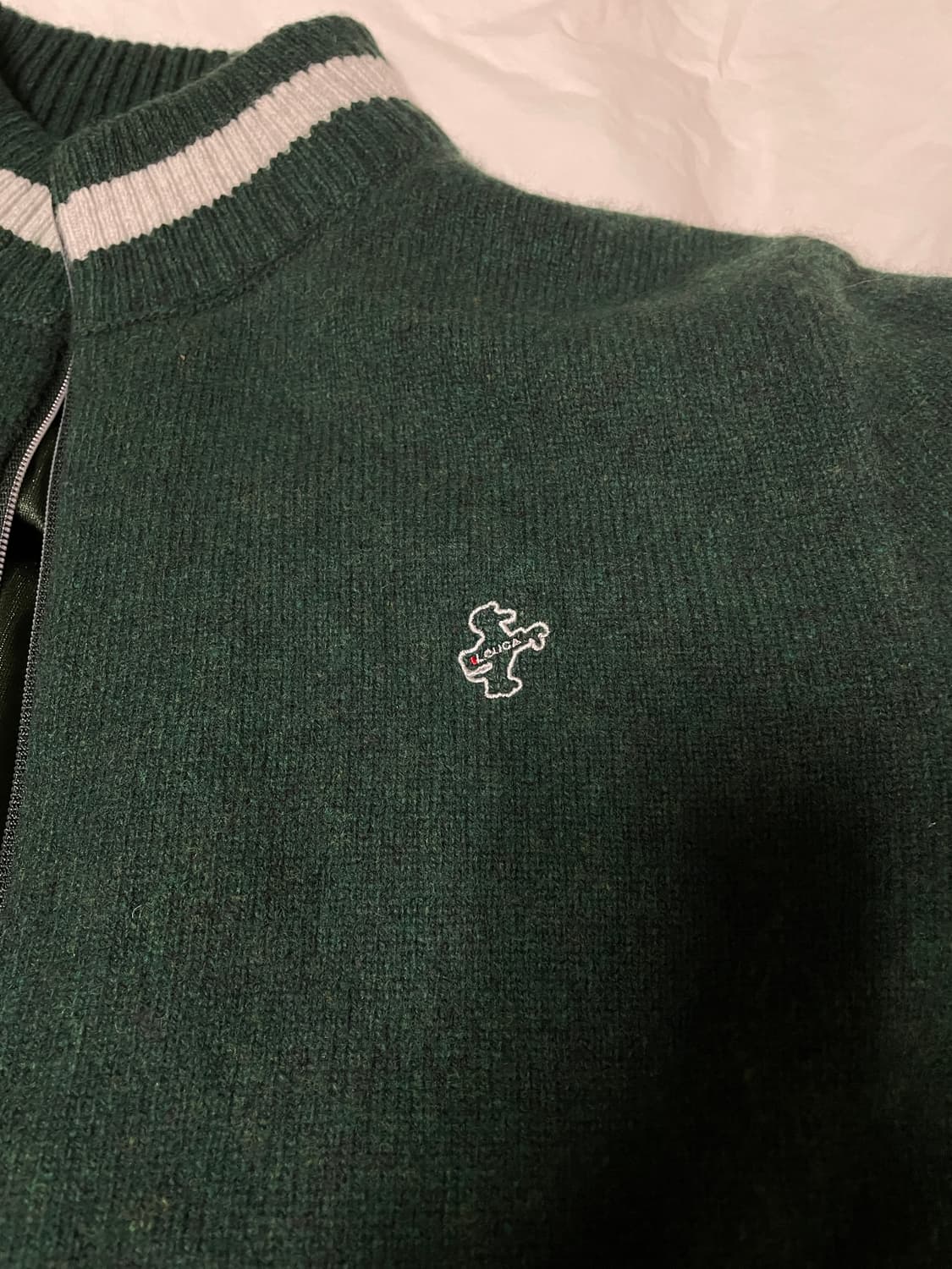 루이까스텔 남성 FW풀집업 울니트 100  7MESW001 상품이미지2