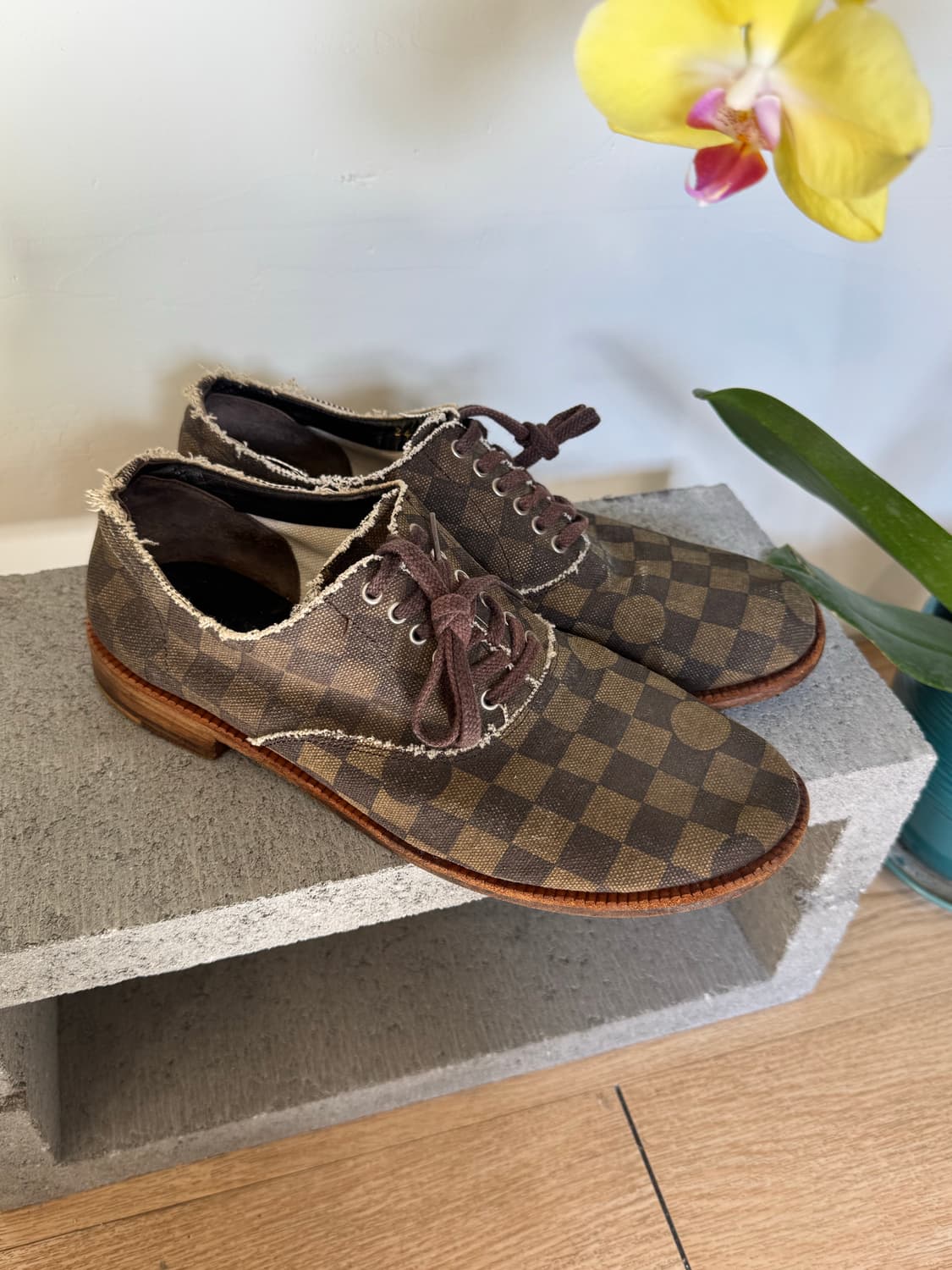 Comme des garcons check shoes 상품이미지1